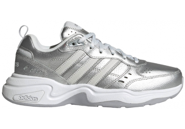 Кроссовки Adidas Strutter серебряные